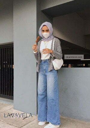 Street Style, Outfit Casual Wanita, OOTD Casual, OOTD Korean Style,Style Wanita Hijab